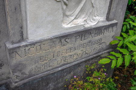 Grave Nicolaas Pieneman At The Nieuwe Ooster Cemetery Amsterdam The Netherlands 2019