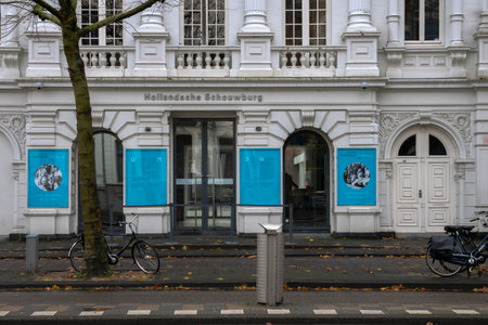 Hollandsche Schouwburg Building At Amsterdam The Netherlands 2019のeditorial素材