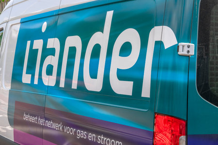 Liander Company Car At Amsterdam The Netherlands 2019