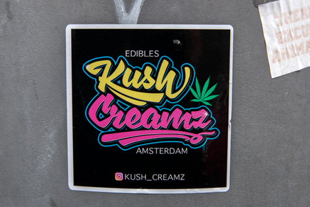 Sticker Jush Creamz At Amsterdam The Netherlands 2020