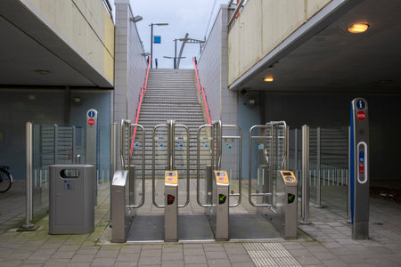 Subway Station Holendrecht At Amsterdam The Netherlands 2020