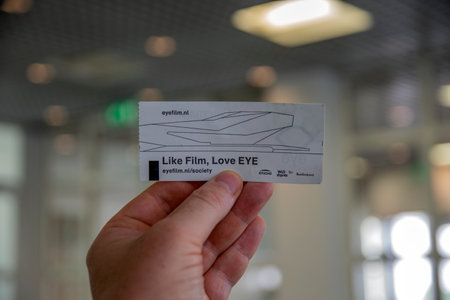 Ticket From The Eyefilm Museum At Amsterdam The Netherlands 2019