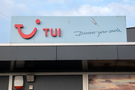 Billboard TUI At Amsterdam The Netherlands 2020