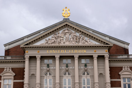 Concertgebouw Building At Amsterdam The Netherlands 2020
