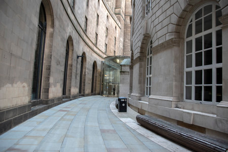 Library Walk At Manchester England 2019のeditorial素材