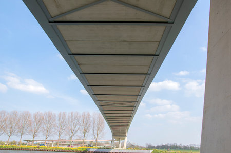Liniebrug At Abcoude The Netherlands 2019のeditorial素材