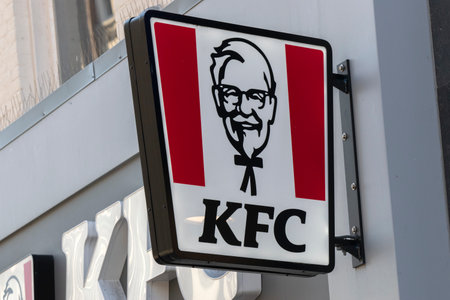 Billboard KFC At Amsterdam The Netherlands 2020