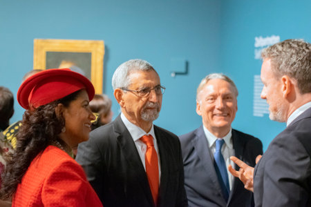 Visit Of The Cape Verde President Jorge Carlos De Almeida Fonseca And His Wife Ligia Dias Fonseca At...
