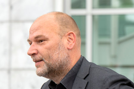 Close Up Alderman Rutger Groot Wassink At Amsterdam The Netherlands 7/1/2020のeditorial素材