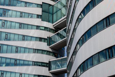 Detail Waternet Building At Amsterdam The Netherlands 5/25/2020