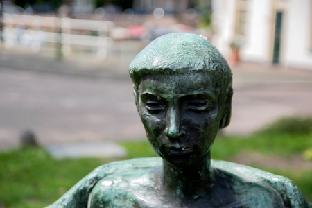 War Monument At Weesp The Netherlands 20-7-2020のeditorial素材