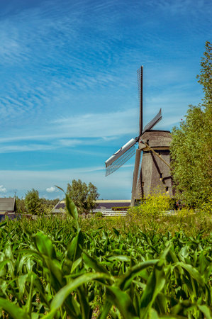Windmill At Abcoude The Netherlands 6/17/2020のeditorial素材