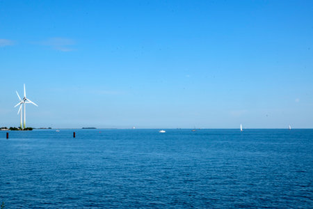 Windmills At The IJselmeer The Netherlands