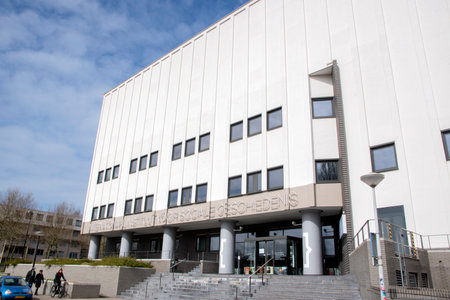 International Institute For Social History Building At Amsterdam The Netherlands 3-4-2020のeditorial素材