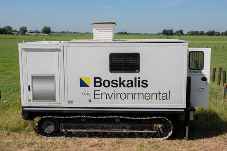 Transport System Boskalis Environmental At Uitdam The Netherlands 6-8-2020