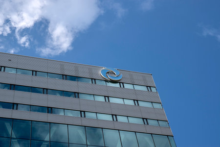 Waternet Building At Amsterdam The Netherlands 5/25/2020のeditorial素材