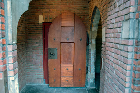 Open Door At The Hofkerk At Amsterdam The Netherlands 30-12-2020のeditorial素材