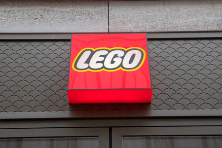 Billboard Lego At Amsterdam The Netherlands 20-1-2021