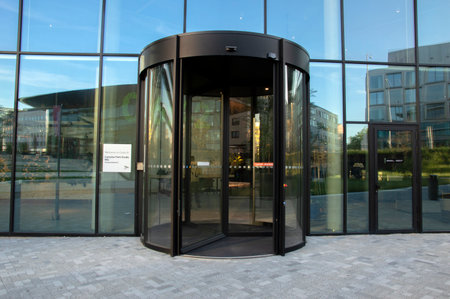 Entrance Cumulus Park Studio ING Building At Amsterdam The Netherlands 24-6-2020