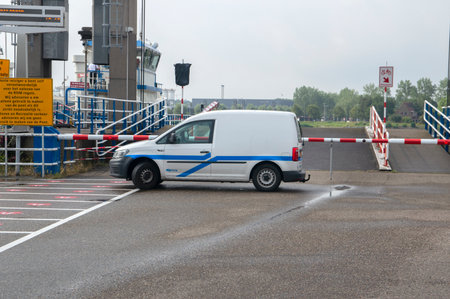 GVB Car At The Hempont At Amsterdam The Netherlands 27-6-2020