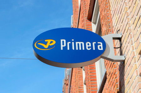 Billboard Primera Store At Den Helder The Netherlands 9/23/2019のeditorial素材