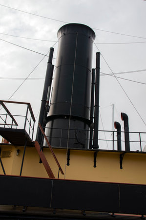 Detail Ship Scorpioen At Den Helder The Netherlands 23-9-2019