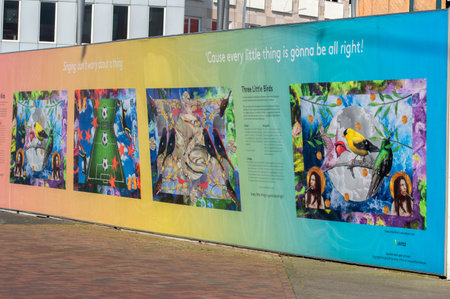 Project Three Little Birds At Amsterdam The Netherlands 31-3-2021のeditorial素材