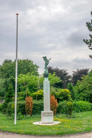 Monument Resistance Fighters World War Two At Amsterdam The Netherlands 11-7-2019のeditorial素材