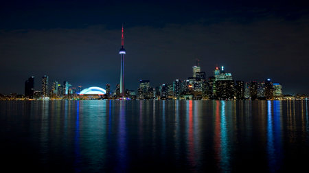 Toronto City Skylineの写真素材