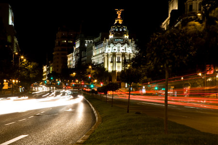 Banco de España - Madrid の写真素材