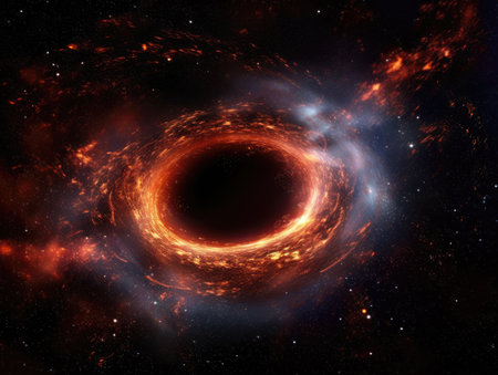 black hole in spaceの素材