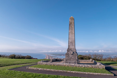 Portland Cenotaph in Dorset in Englandの写真素材