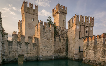 A Scaliger Castle (13th Century)のeditorial素材