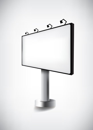 empty billboardのイラスト素材