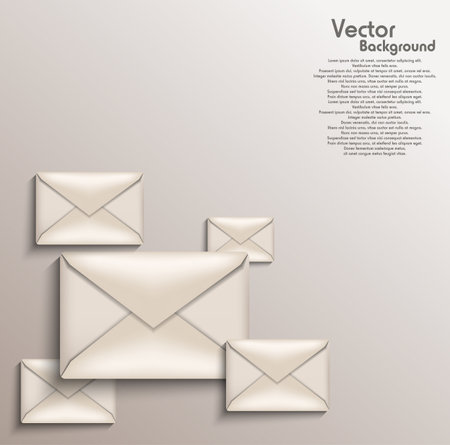 Envelope backgroundのイラスト素材