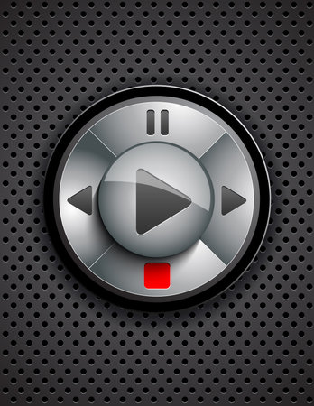Music playerのイラスト素材