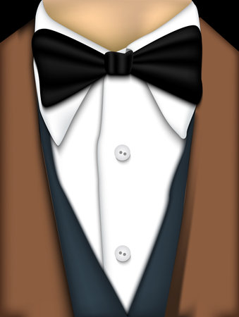 Bow Tiesのイラスト素材