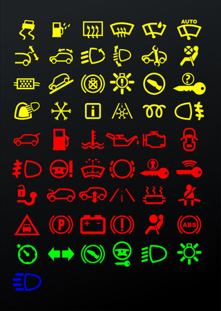 Dashboard iconsのイラスト素材