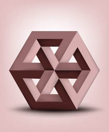Impossible cubeのイラスト素材