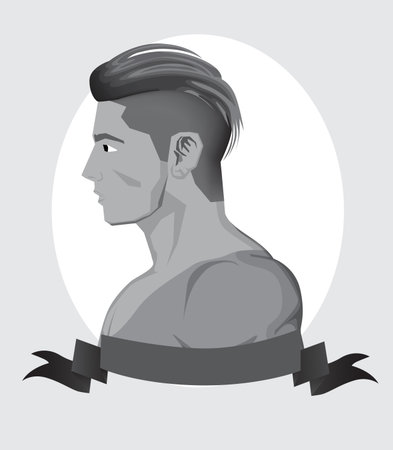 Trendy Hipster Menのイラスト素材