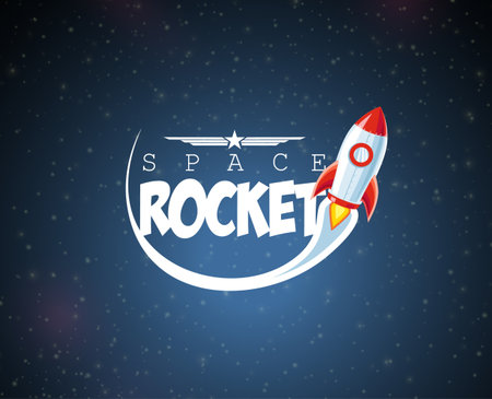 Cartoon Rocketのイラスト素材