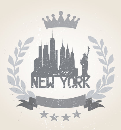 New York City Iconのイラスト素材