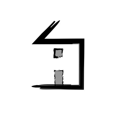 Home icon, vector isolatedのイラスト素材