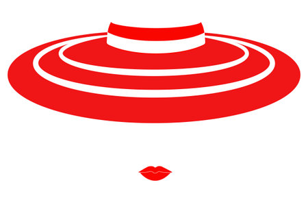 Shop logo fashion woman. Company logo design Transparent backgroundのイラスト素材