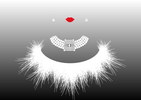 Shop logo luxury fashion woman. Company logo jewelry design, vector illustrationのイラスト素材