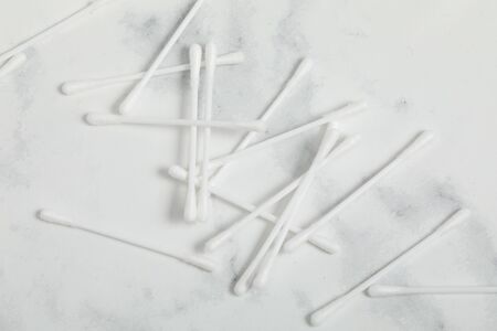 hygienic chopsticks isolated on a white background. Health itemの写真素材
