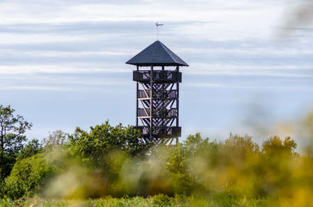 The panoramic tower of the Berinzenne natural reserveの写真素材