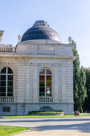 LiÃ¨ge, Belgium - August 22 2019: The Boverie museum in the Boverie parkのeditorial素材
