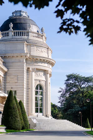 LiÃ¨ge, Belgium - August 22 2019: The Boverie museum in the Boverie parkのeditorial素材