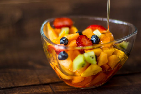 Fruit saladの写真素材